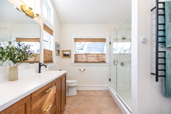 Bathroom Countertops from Higgins: Material Choices We Trust